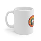 Rainbow Infinity Symbol Ceramic Coffee Mug