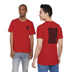 Adult Unisex abstract "ADHD' Wavy Letter Graphic T-Shirt