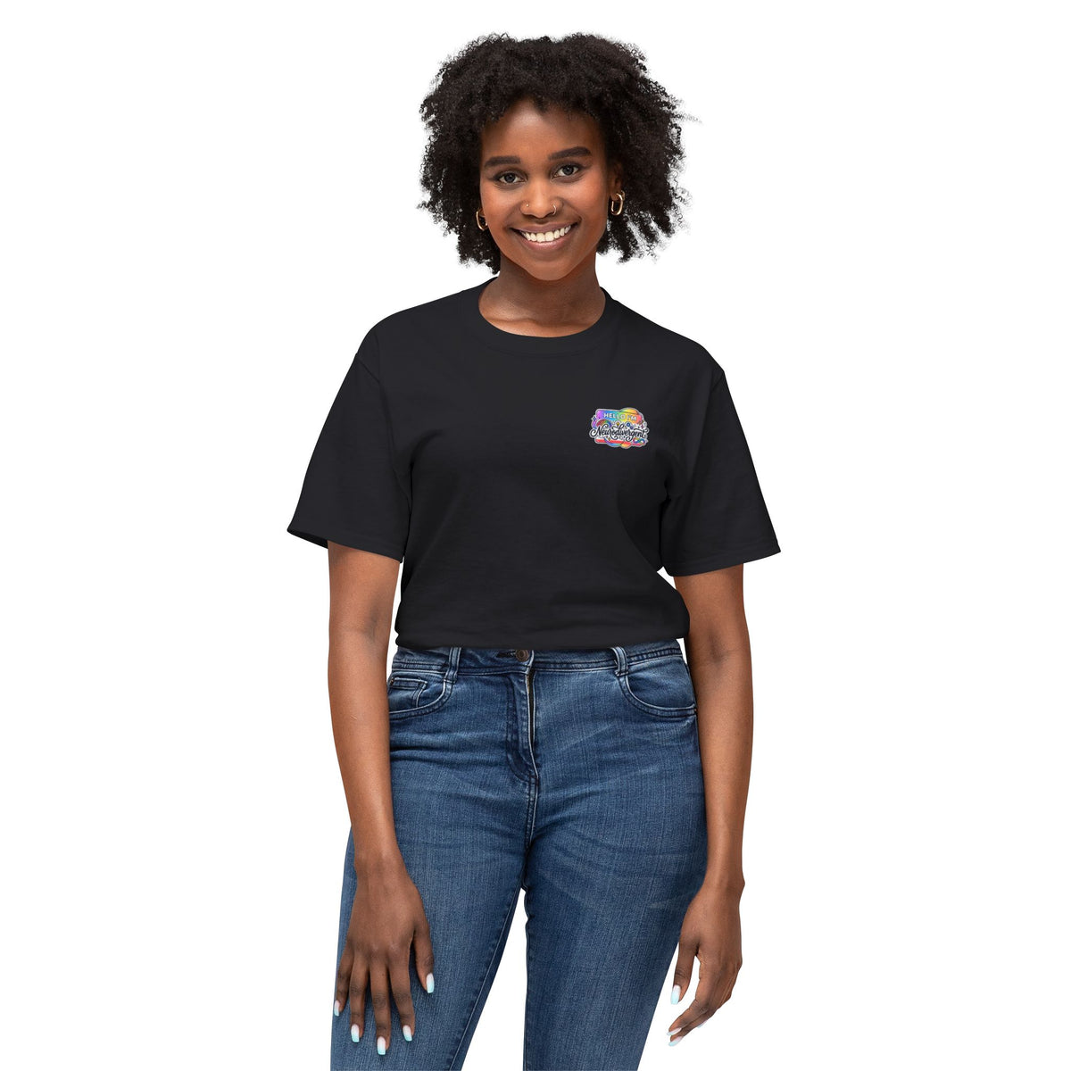 Adult Unisex "Neurodivergent Dog Lady" Graphic T-Shirt