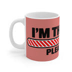 Thinker’s Mug – “I’m Thinking, Please Wait” Funny Coffee Mug