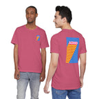 Adult Unisex ADHD Graphic T-Shirt, Colorful Neurodiversity Design