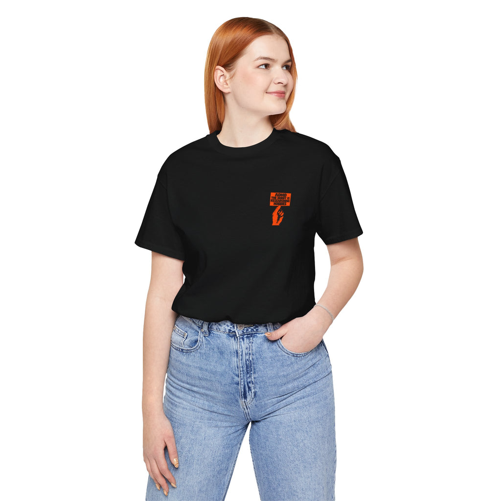 Adult Unisex "ADHD The Hobbies Are Researching Hobbies" Graphic T-Shirt