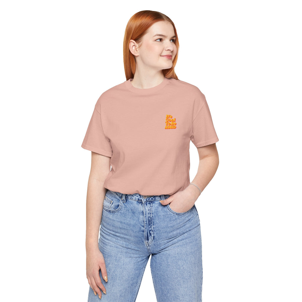 Adult Unisex "It’s Cool To Be ADHD" T-Shirt, Neurodiversity Awareness
