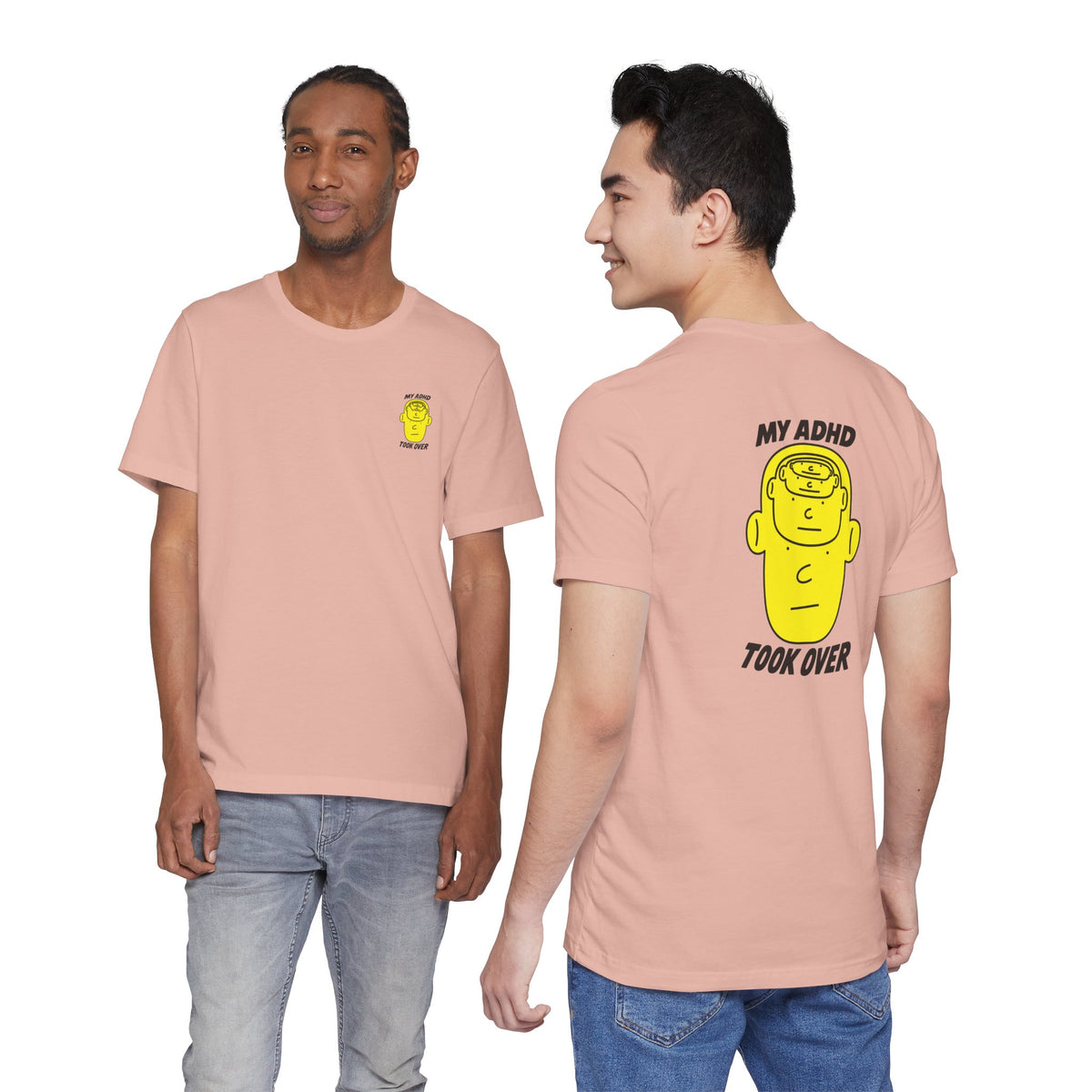 Adult Unisex "My ADHD Took Over" Graphic Tee