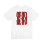 Adult Unisex abstract "ADHD' Wavy Letter Graphic T-Shirt