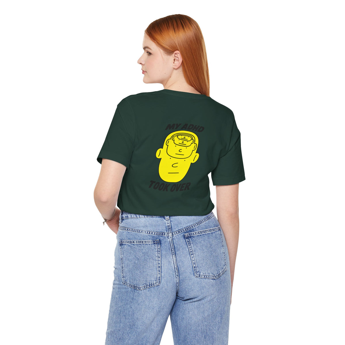 Adult Unisex "My ADHD Took Over" Graphic Tee