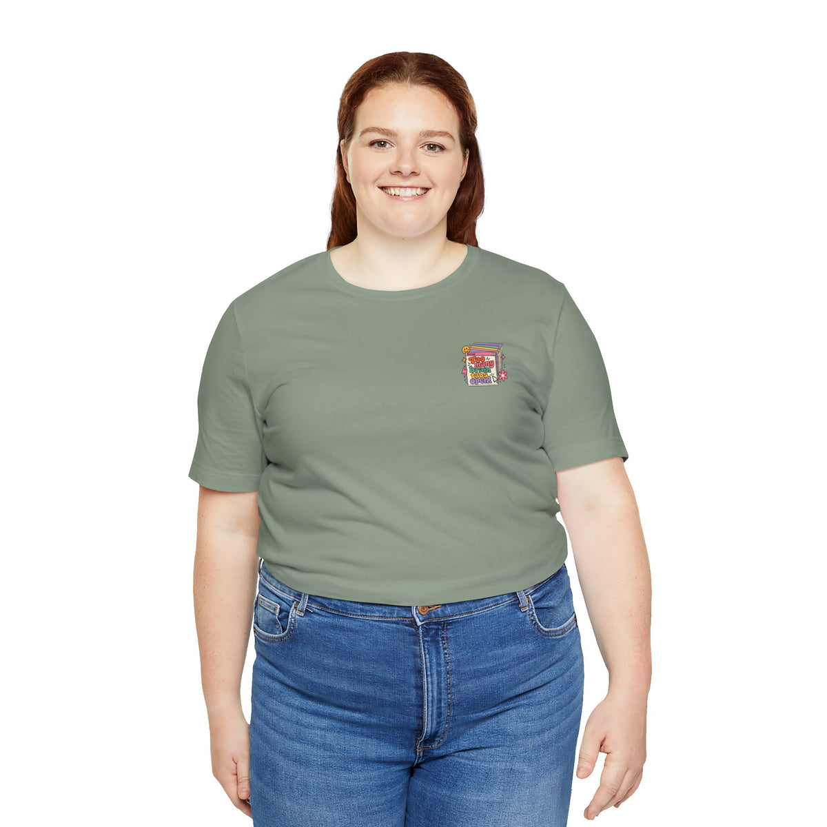 Adult Unisex "Too Many Brain Tabs Open" Design T-Shirt