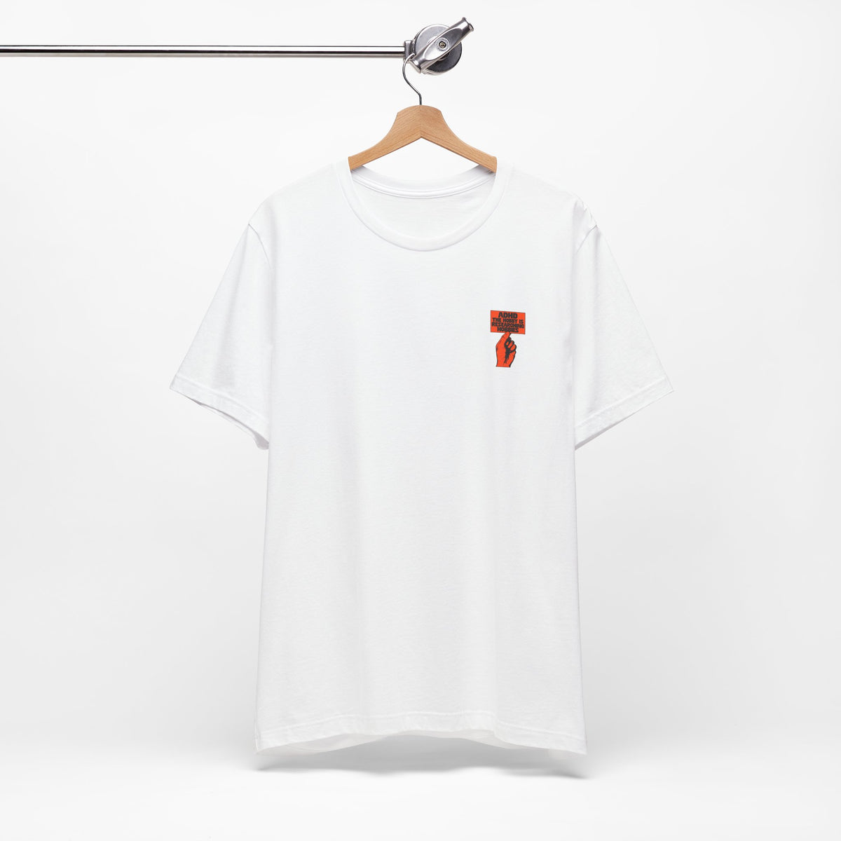 Adult Unisex "ADHD The Hobbies Are Researching Hobbies" Graphic T-Shirt
