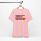 Adult Unisex "ADHD Attention Deficit Hyperactivity Disorder" Text Tee