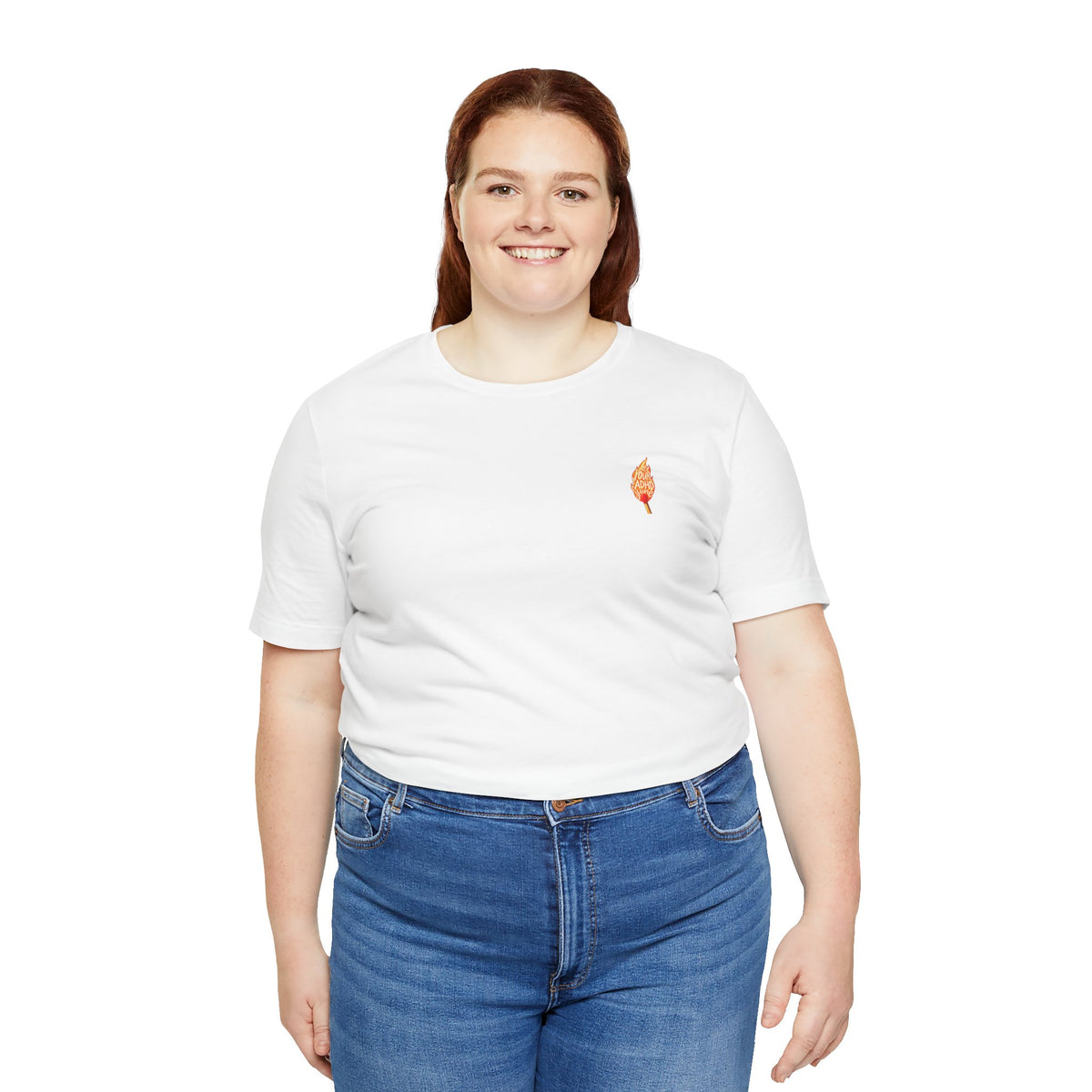 Adult Unisex "Let Your ADHD Shine" Flame Graphic T-Shirt