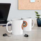 Rainbow Infinity Symbol Ceramic Coffee Mug