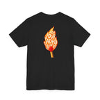 Adult Unisex "Let Your ADHD Shine" Flame Graphic T-Shirt