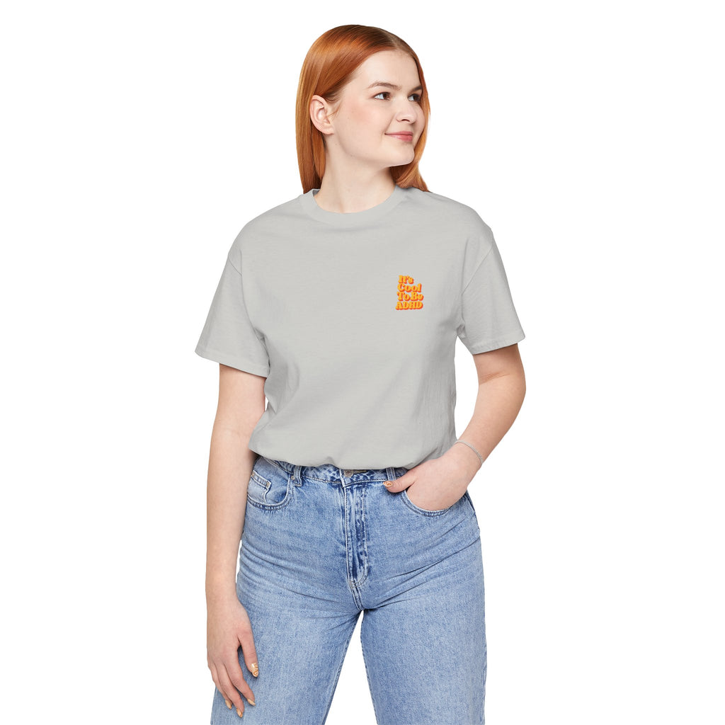 Adult Unisex "It’s Cool To Be ADHD" T-Shirt, Neurodiversity Awareness