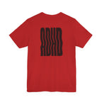 Adult Unisex abstract "ADHD' Wavy Letter Graphic T-Shirt