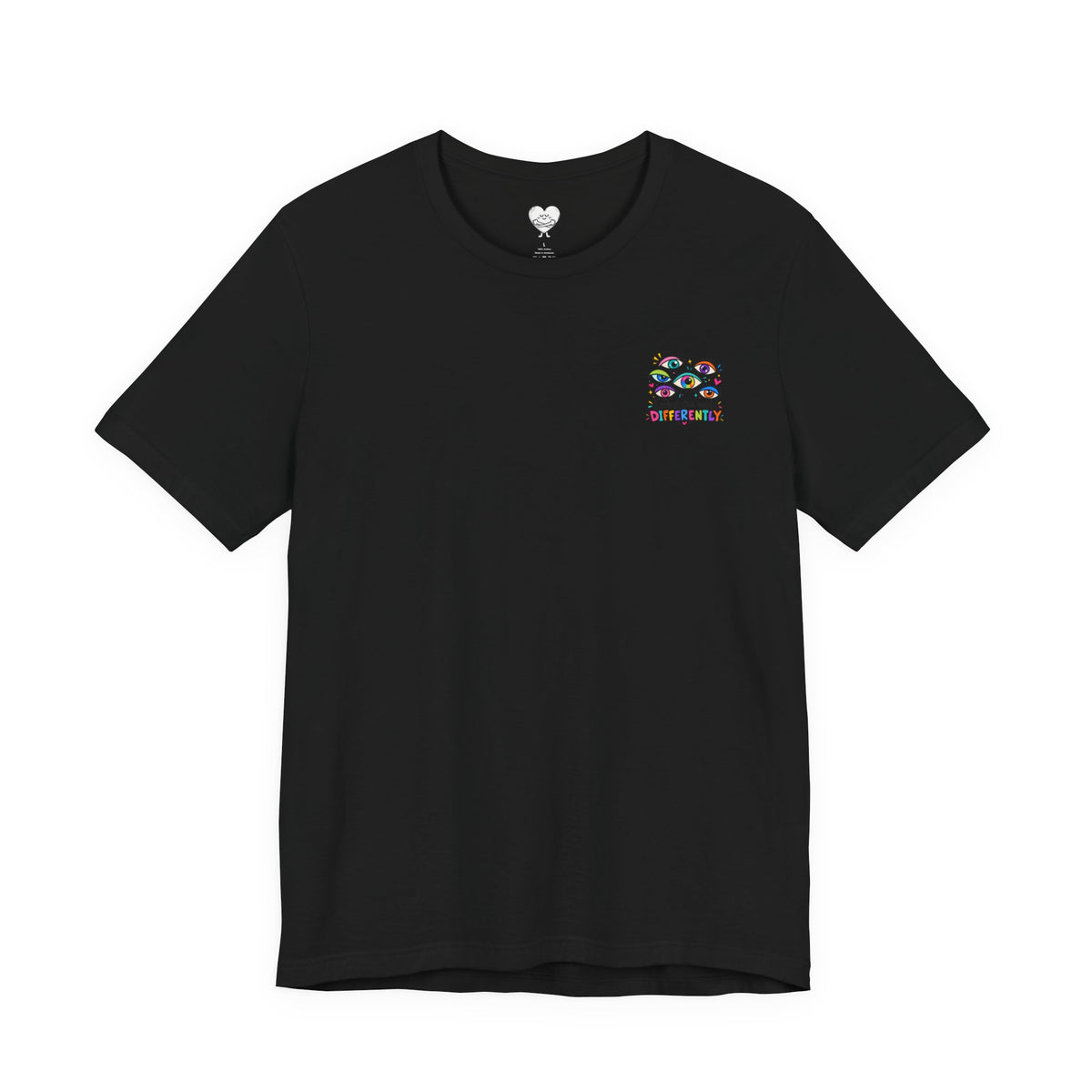 Adult Unisex "Seeing the World Differently" Eye Art T-Shirt