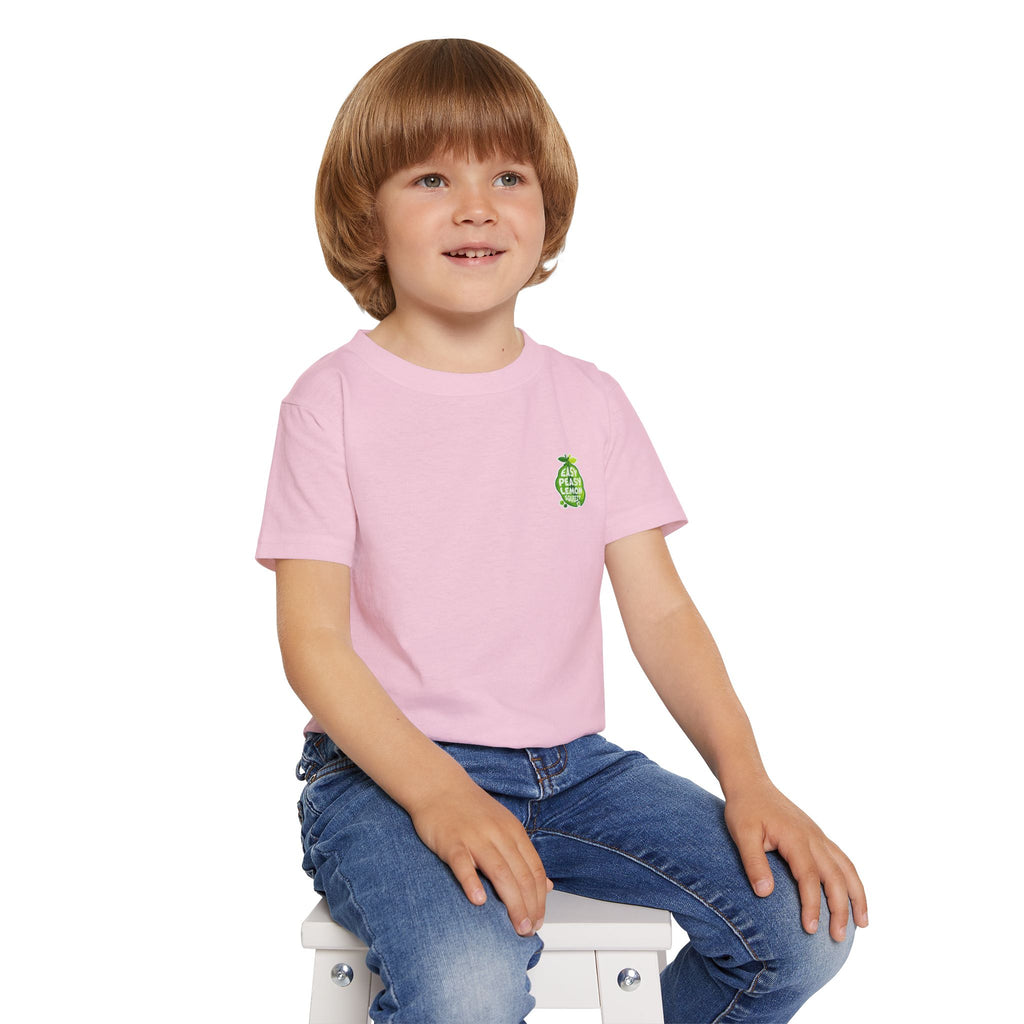 Toddler "Tea-Rex" Dinosaur Drinking Tea T-Shirt