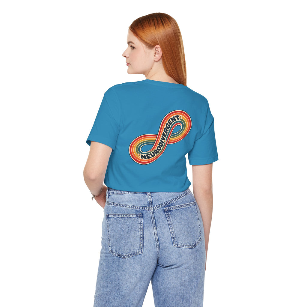 Unisex Rainbow Infinity Graphic T-Shirt