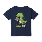 Toddler "Tea-Rex" Dinosaur Drinking Tea T-Shirt