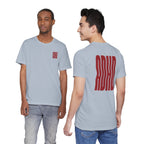 Adult Unisex abstract "ADHD' Wavy Letter Graphic T-Shirt