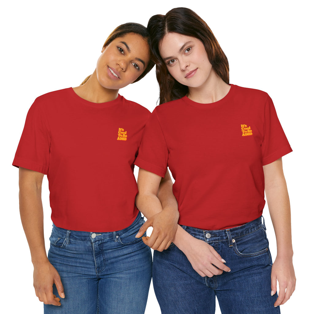 Adult Unisex "It’s Cool To Be ADHD" T-Shirt, Neurodiversity Awareness