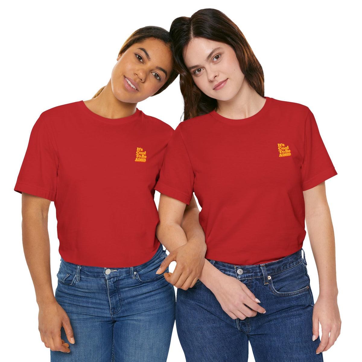 Adult Unisex "It’s Cool To Be ADHD" T-Shirt, Neurodiversity Awareness